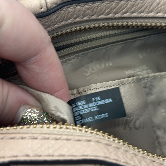 Michael Kors Bedford Taupe Leather Satchel - Picture 10 of 10